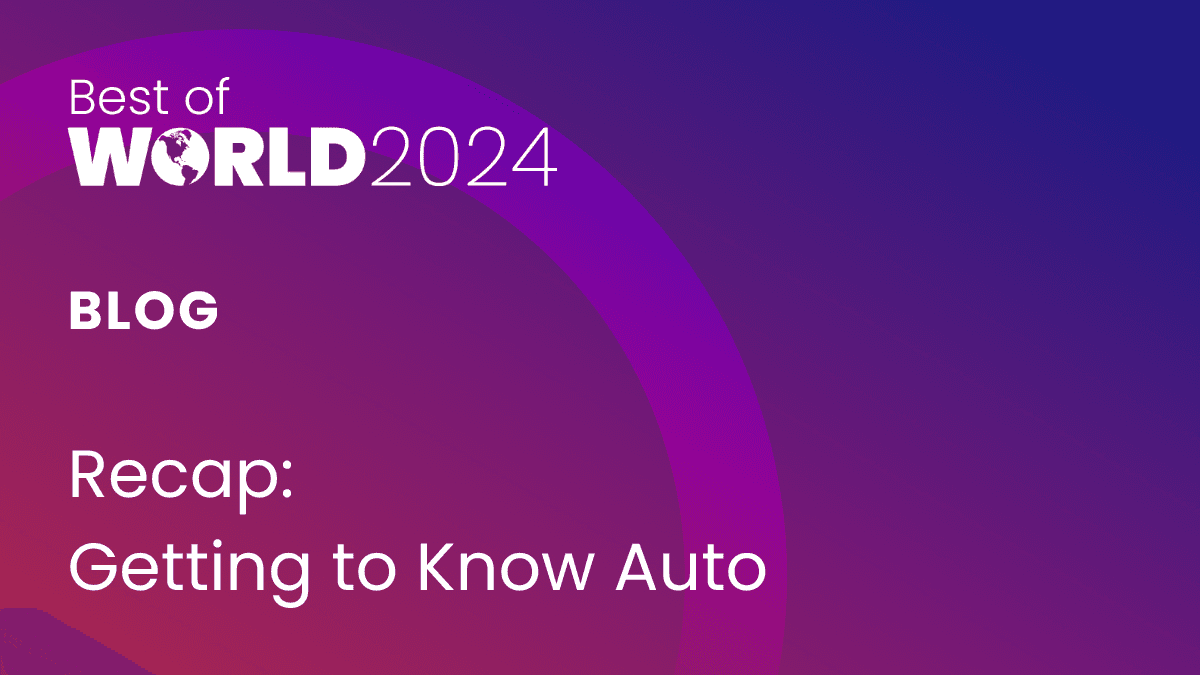 Video: Unlocking the Power of MicroStrategy Auto