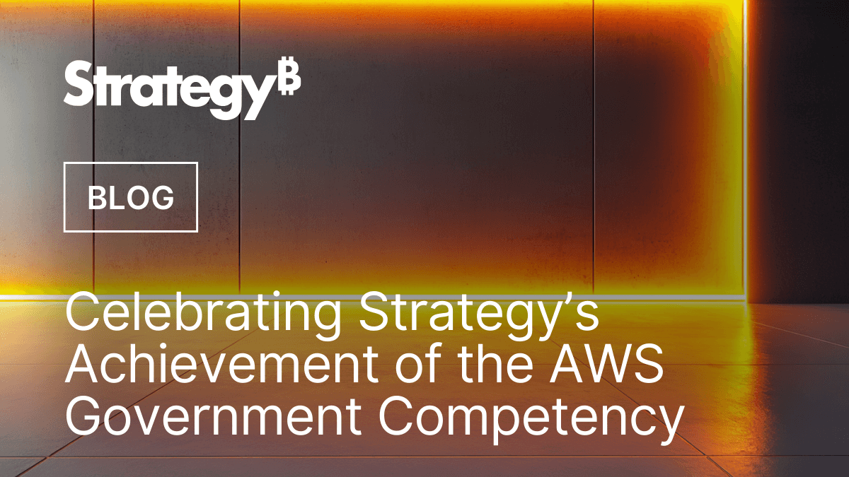 Video: Celebrating MicroStrategy’s Achievement of the AWS Government Competency