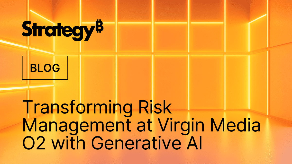 Video: Transforming Risk Management at Virgin Media O2 with Generative AI