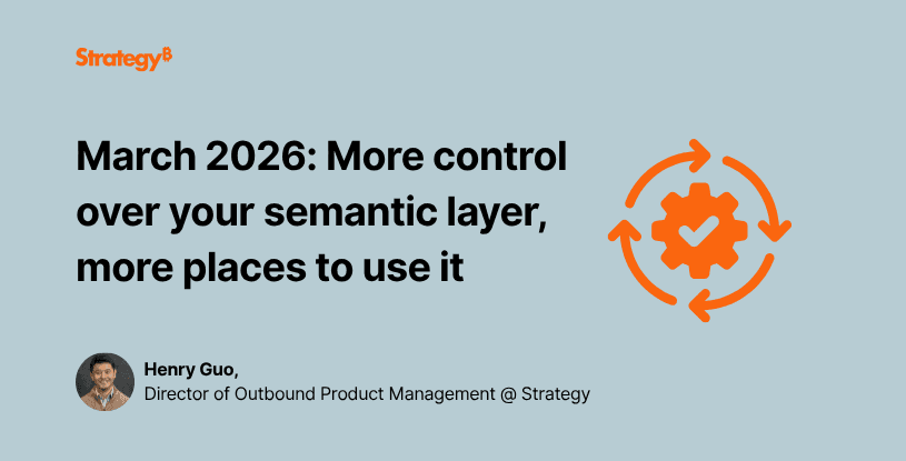 Video: March 2026: More control over your semantic layer, more places to use it